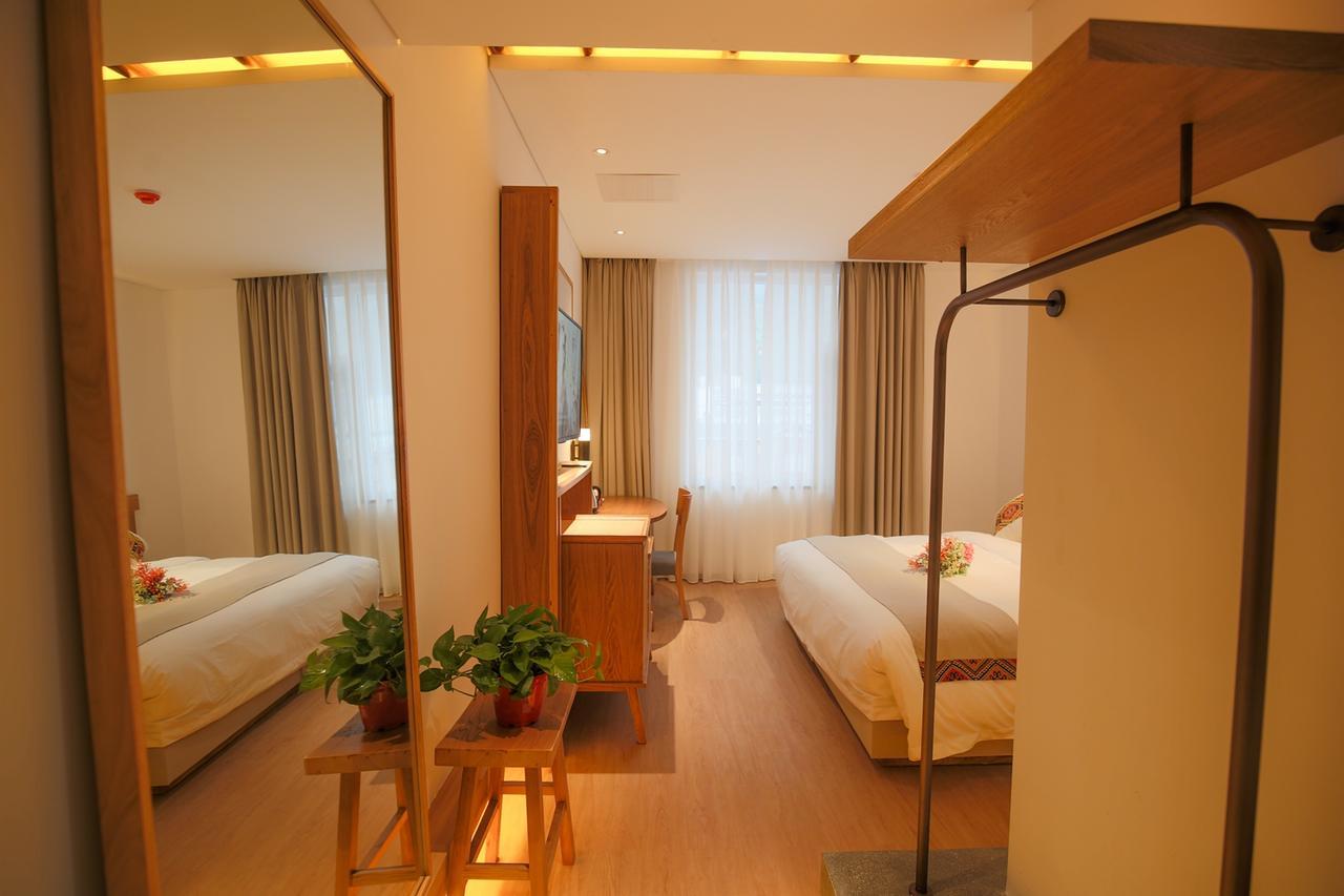 Suoxishanju Light Luxury Resort Hotel Csangcsiacsie Kültér fotó