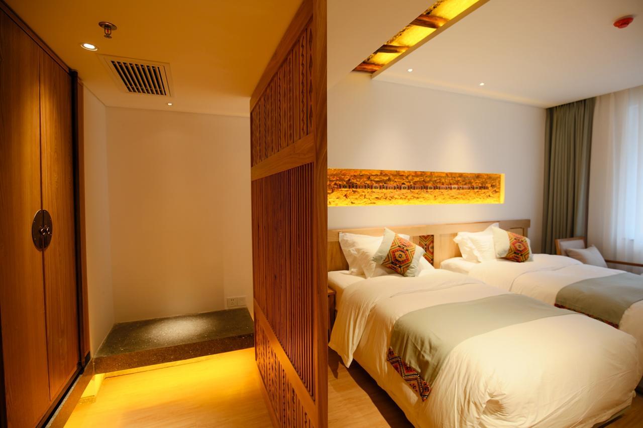 Suoxishanju Light Luxury Resort Hotel Csangcsiacsie Kültér fotó