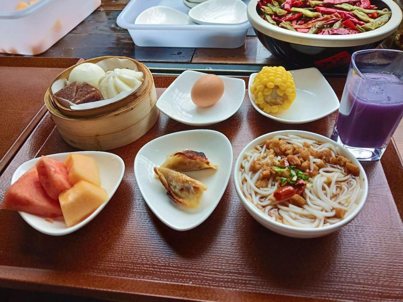 Suoxishanju Light Luxury Resort Hotel Csangcsiacsie Kültér fotó